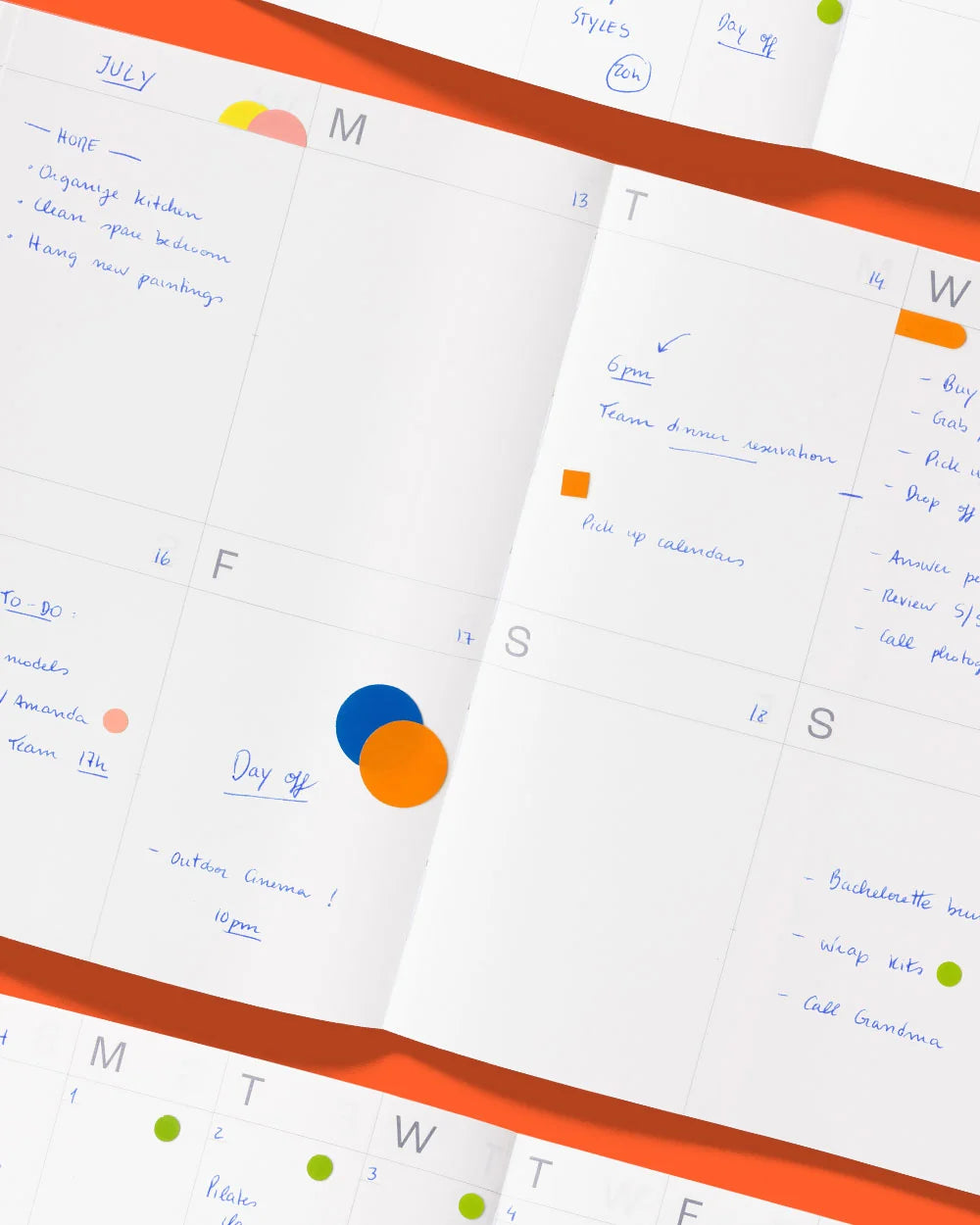 Frames Undated Planner